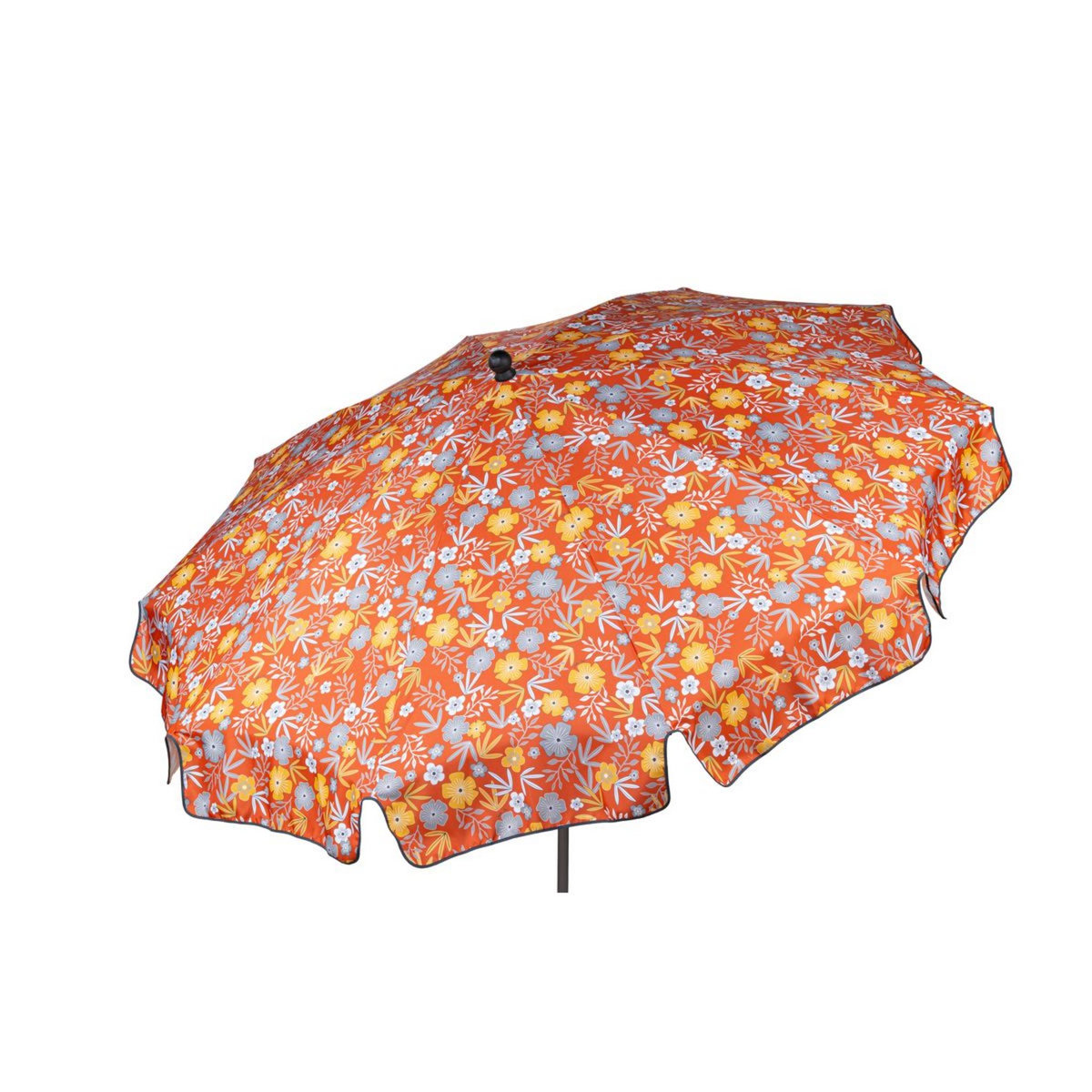 Jardin Privé Parasol rond 240cm paprika MANOSQUE