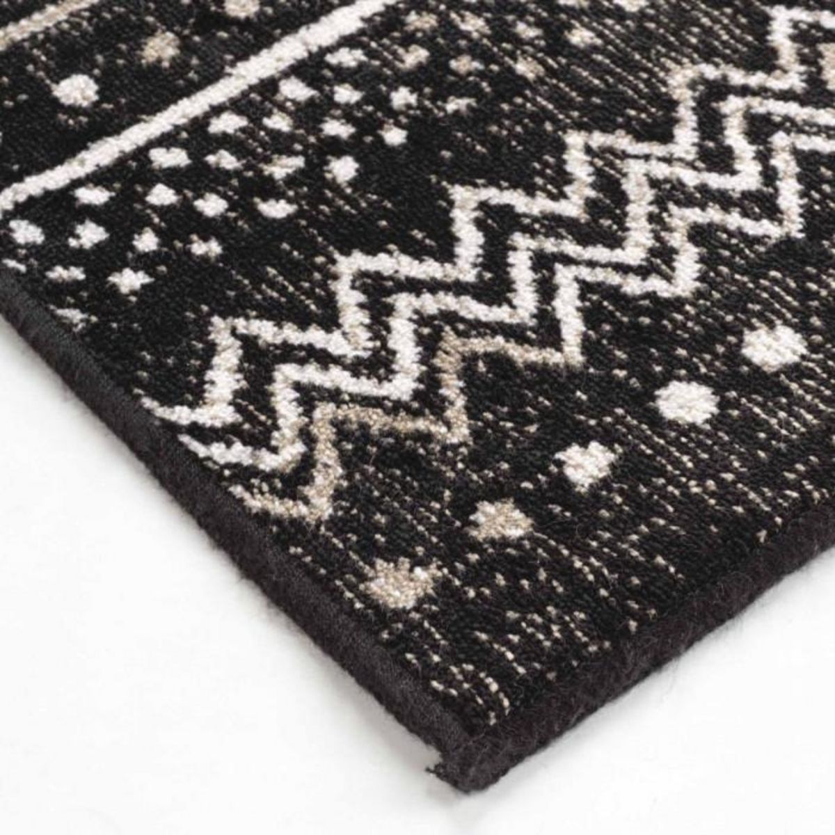 Paris Prix Tapis Déco  Tallulah  68x110cm Noir