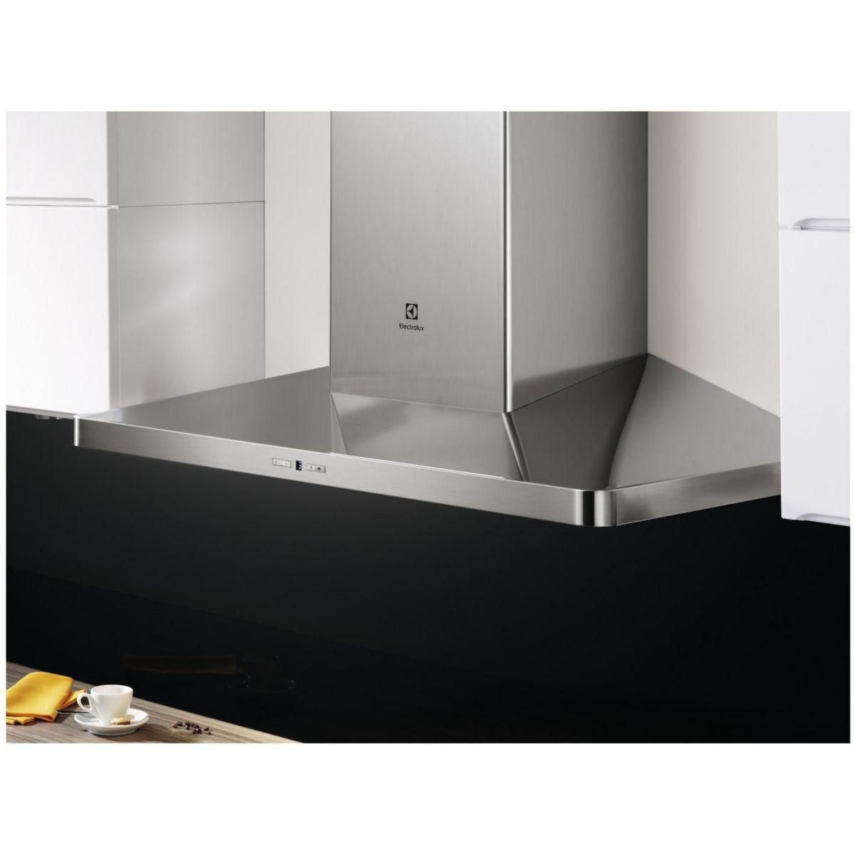 ELECTROLUX Hotte décorative murale EFF90563OX Breeze H2H