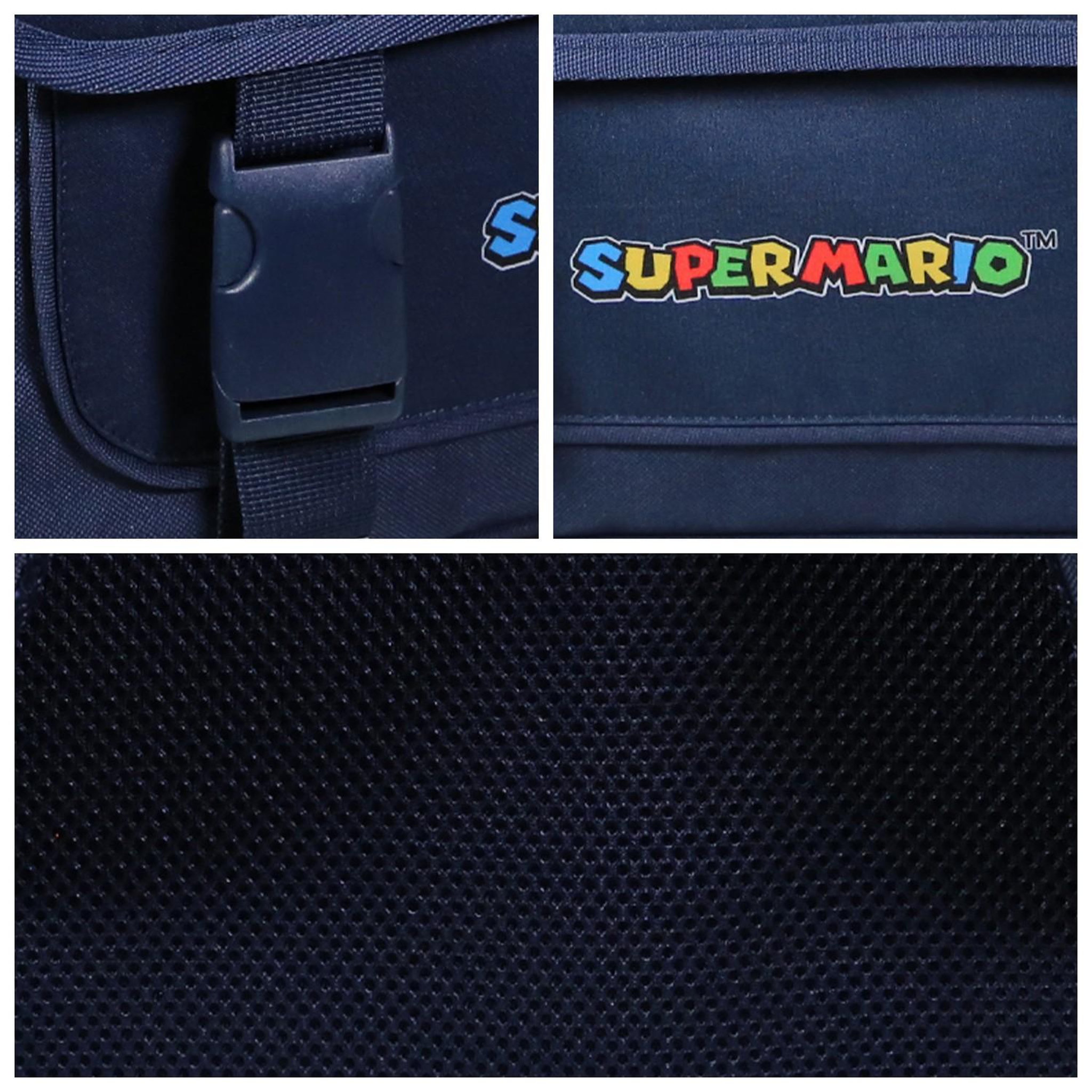 Voir la diapositive 5 : Bagtrotter Cartable 38 cm Super Mario Bleu