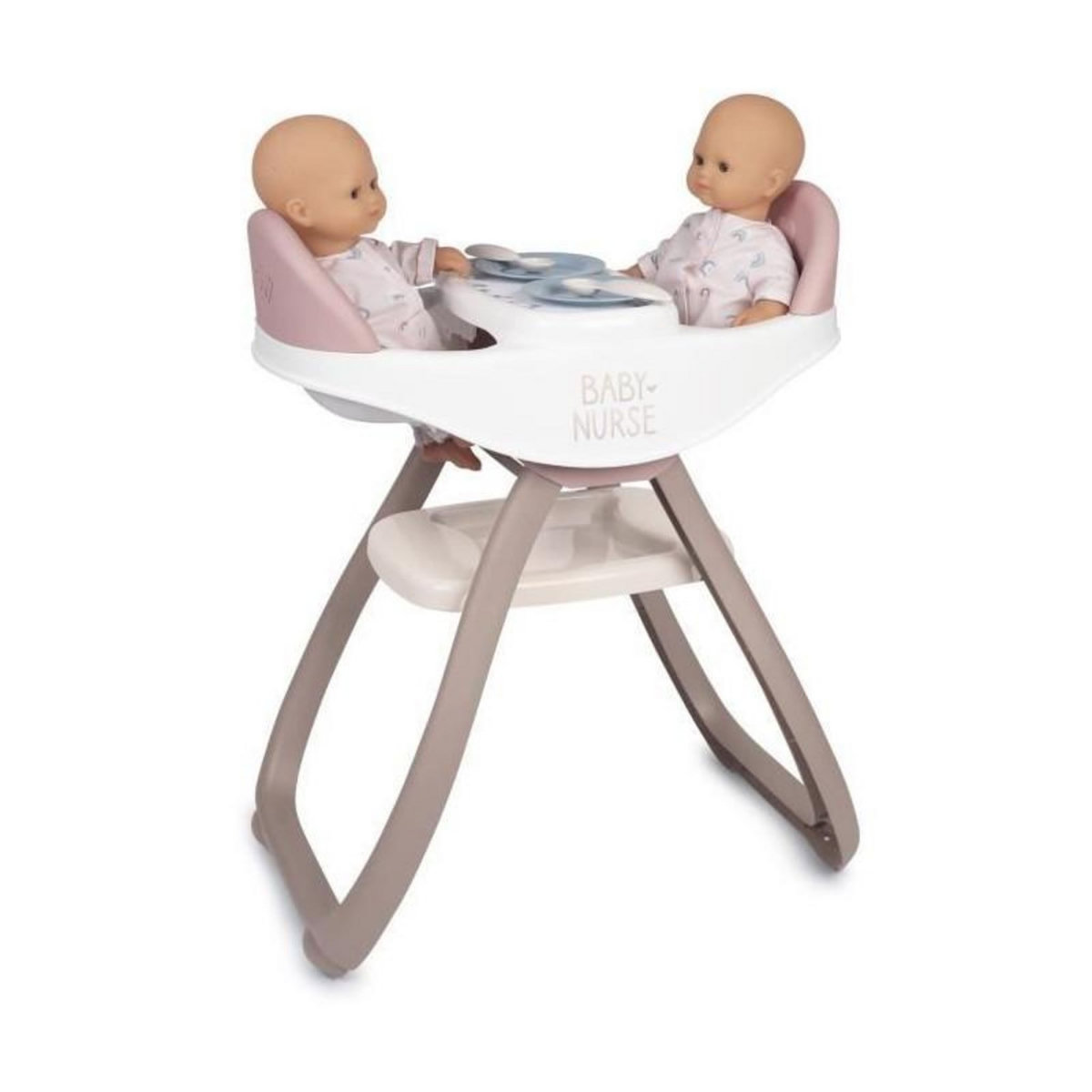 SMOBY BN CHAISE HAUTE JUMEAUX