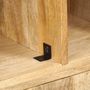 Voir la diapositive 5 : VIDAXL Bibliotheque 60x35x180 cm Bois de manguier solide