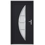 Voir la diapositive 3 : VIDAXL Porte d'entree anthracite 88x200 cm PVC