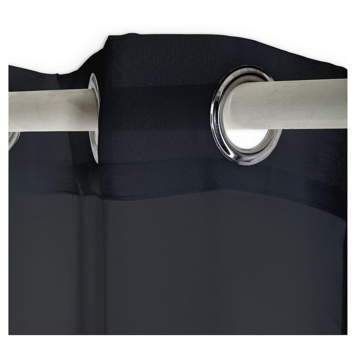 TODAY Voilage finition oeillets prêt à poser en polyester 135x240 cm