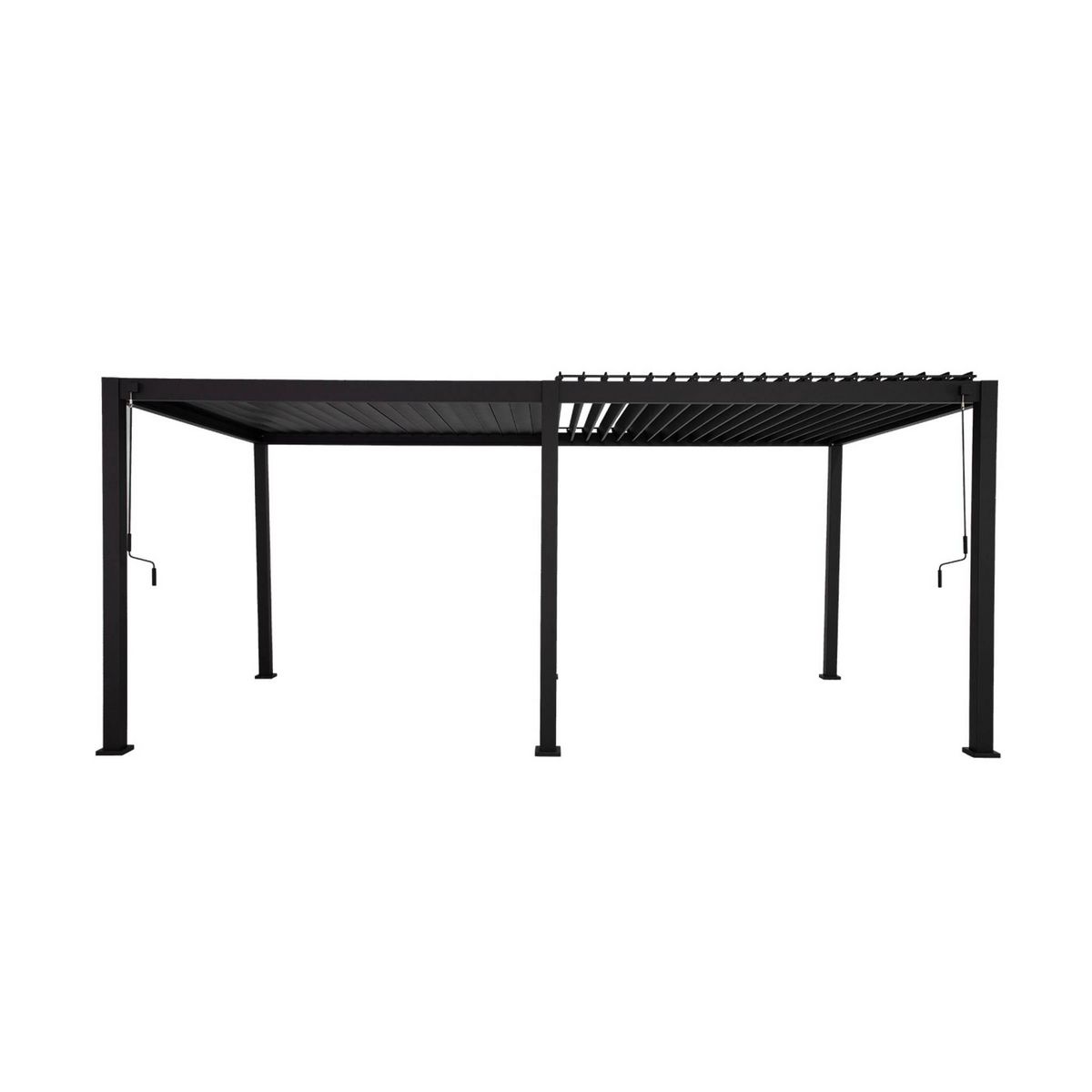 SWEEEK Pergola bioclimatique – Triomphe – 3x6m. aluminium. à lames orientables