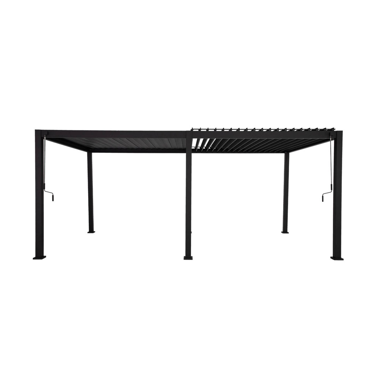 SWEEEK Pergola bioclimatique – Triomphe – 3x6m. aluminium. à lames orientables