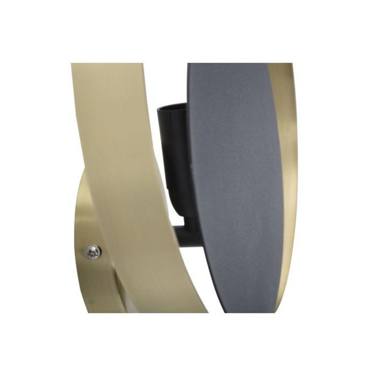 Paris Prix Applique Murale en Métal  Shuttle  25cm Noir & Or