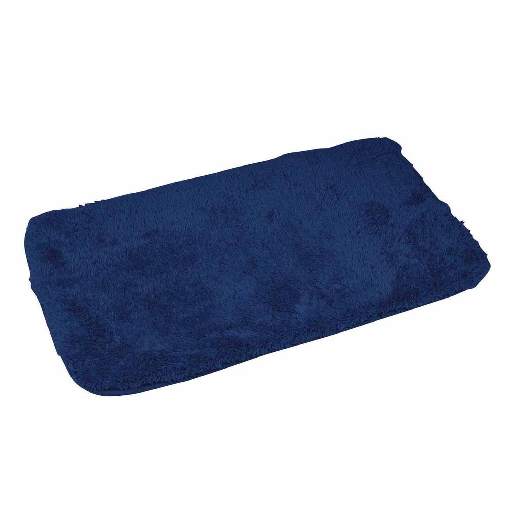 Douceur d'Intérieur Tapis de bain  softness  50x80cm bleu indigo