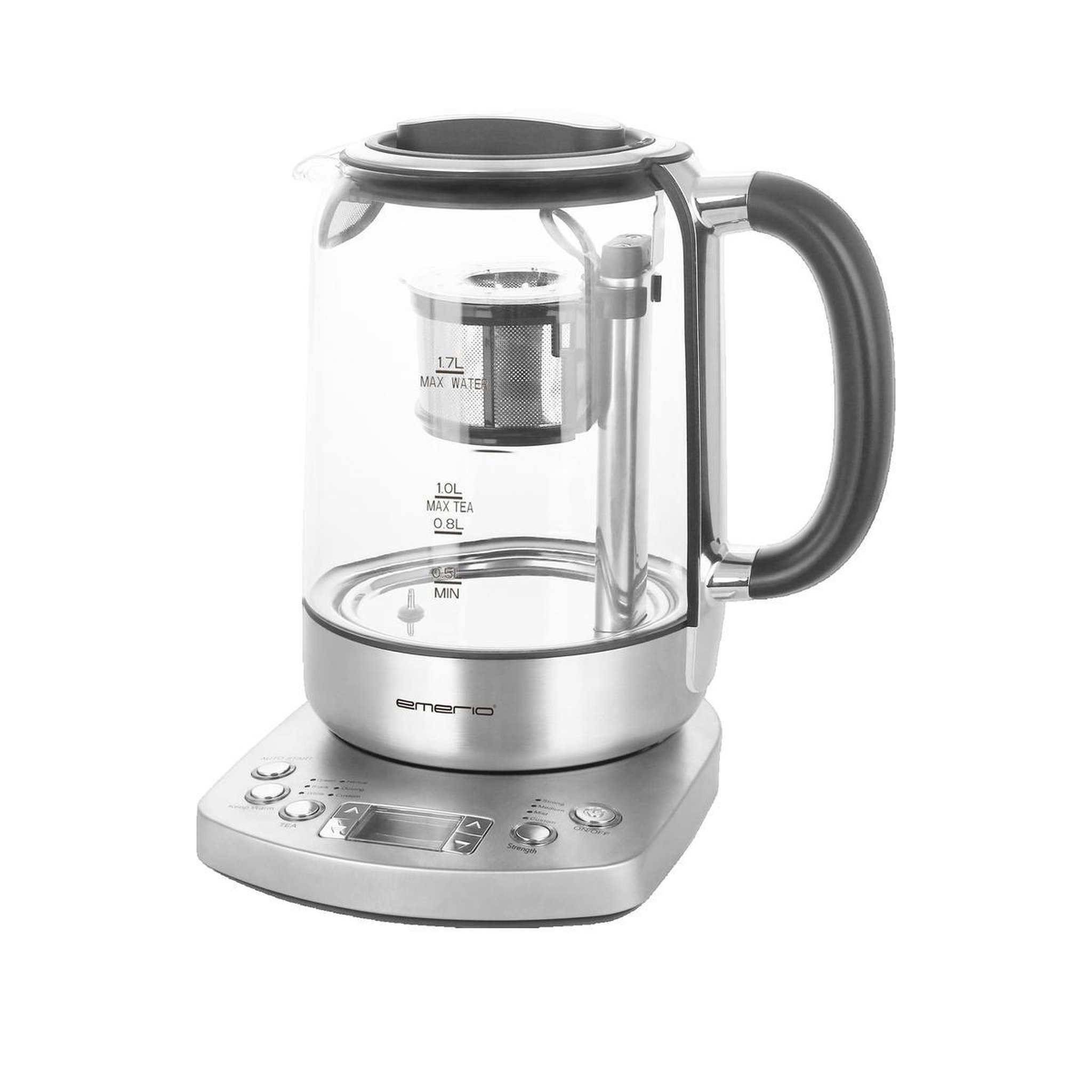 Voir la diapositive 2 : EMERIO Bouilloire Emerio WK-122248 Acier inoxydable 1,7 litre