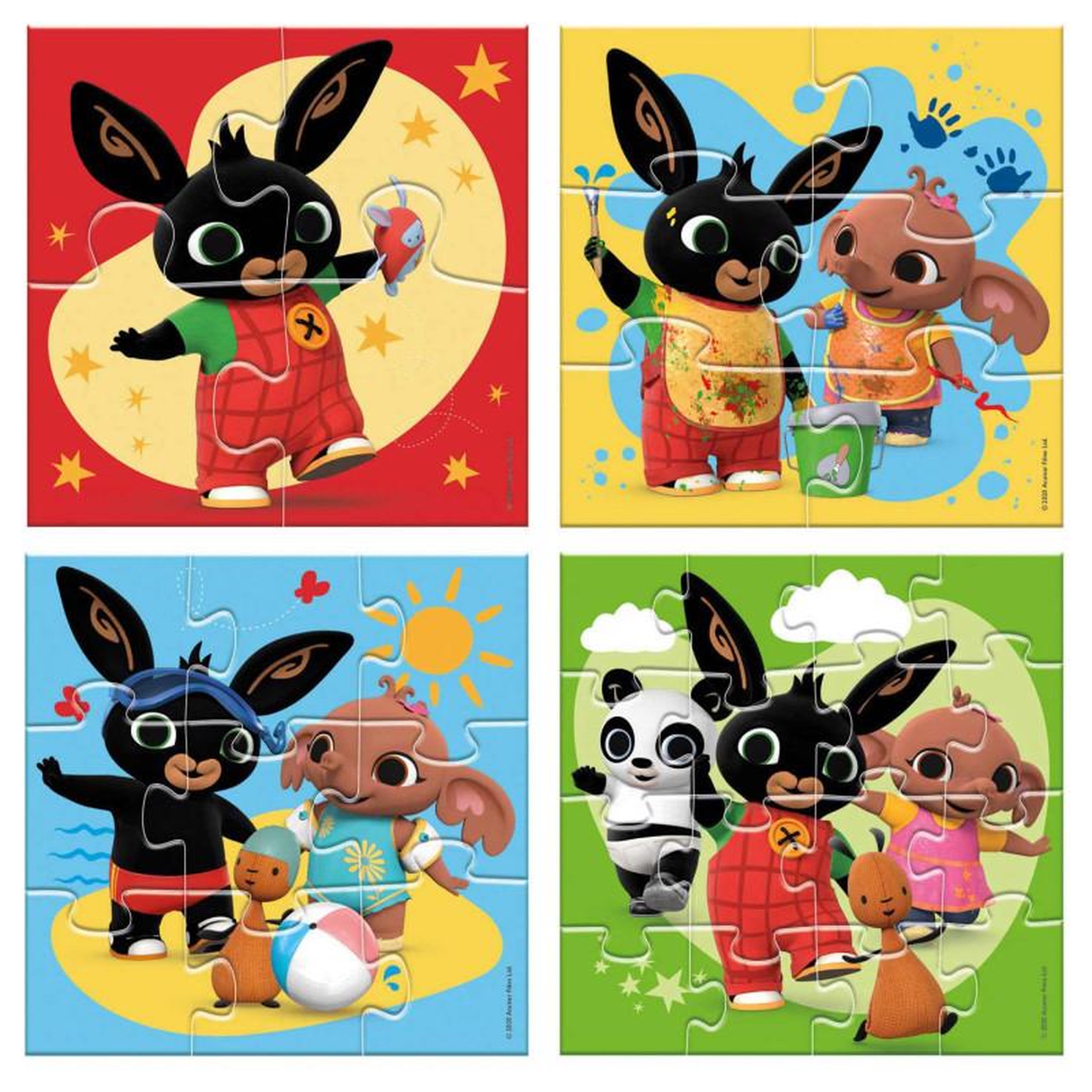 Voir la diapositive 2 : BAMBOLINO TOYS BAMBOLINO TOYS Bing Puzzle, 4in1