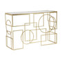 Voir la diapositive 1 : Paris Prix Console Design en Métal  Marie  120cm Or
