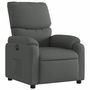 Voir la diapositive 4 : VIDAXL Fauteuil inclinable electrique Gris fonce Tissu