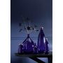 Voir la diapositive 5 : Paris Prix Vase Déco en Verre  Mandie  40cm Mauve