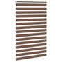 Voir la diapositive 3 : VIDAXL Store zebre marron 140x200cm largeur du tissu 135,9cm polyester