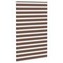 Voir la diapositive 3 : VIDAXL Store zebre marron 140x200cm largeur du tissu 135,9cm polyester