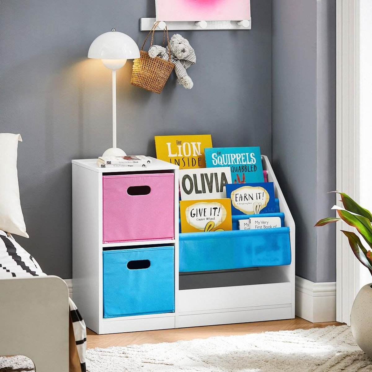 SOBUY SoBuy - Bibliothèque Enfant à une étagère - Moderne - KMB76