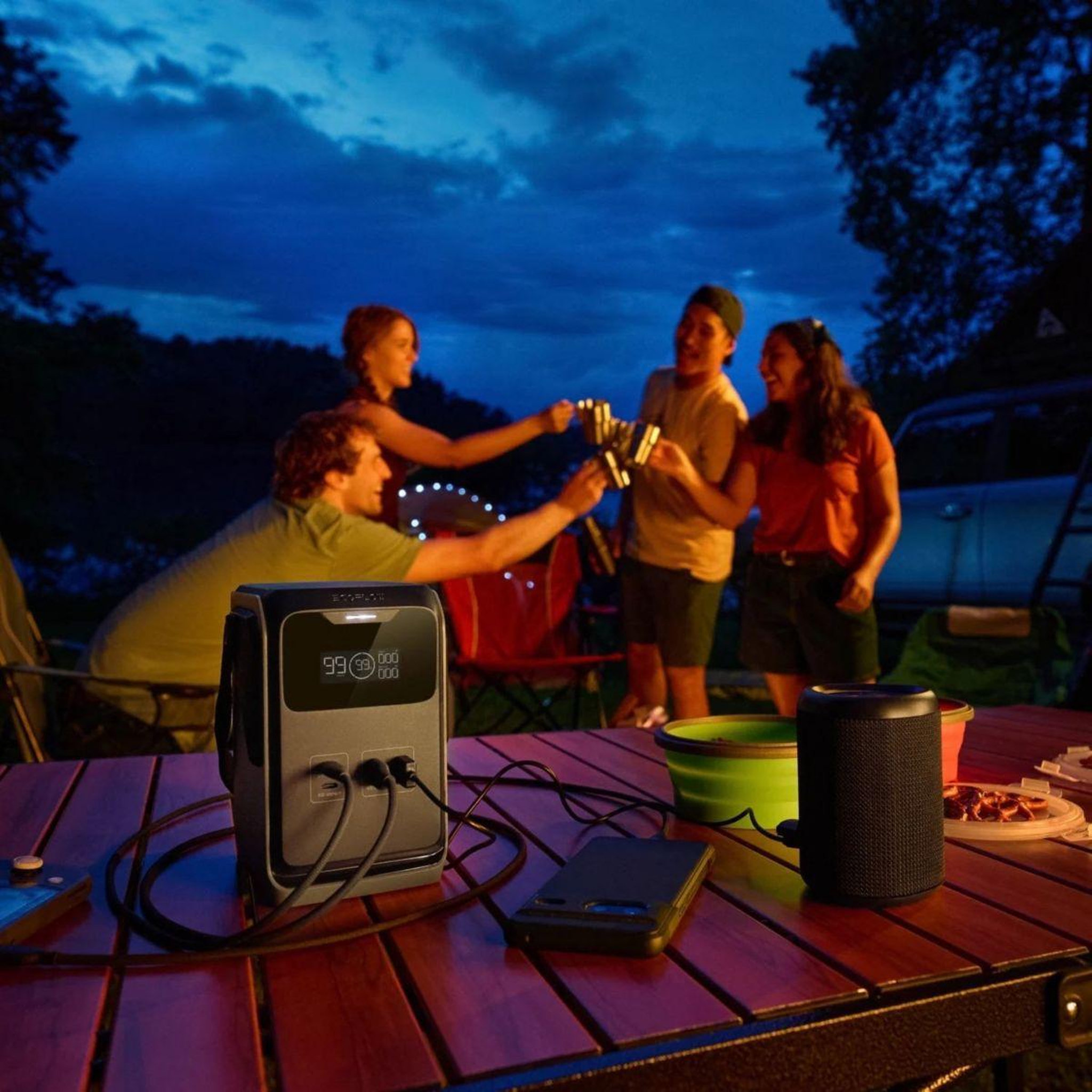 Voir la diapositive 5 : ECOFLOW Station de charge trail 300 dc portable (288wh)