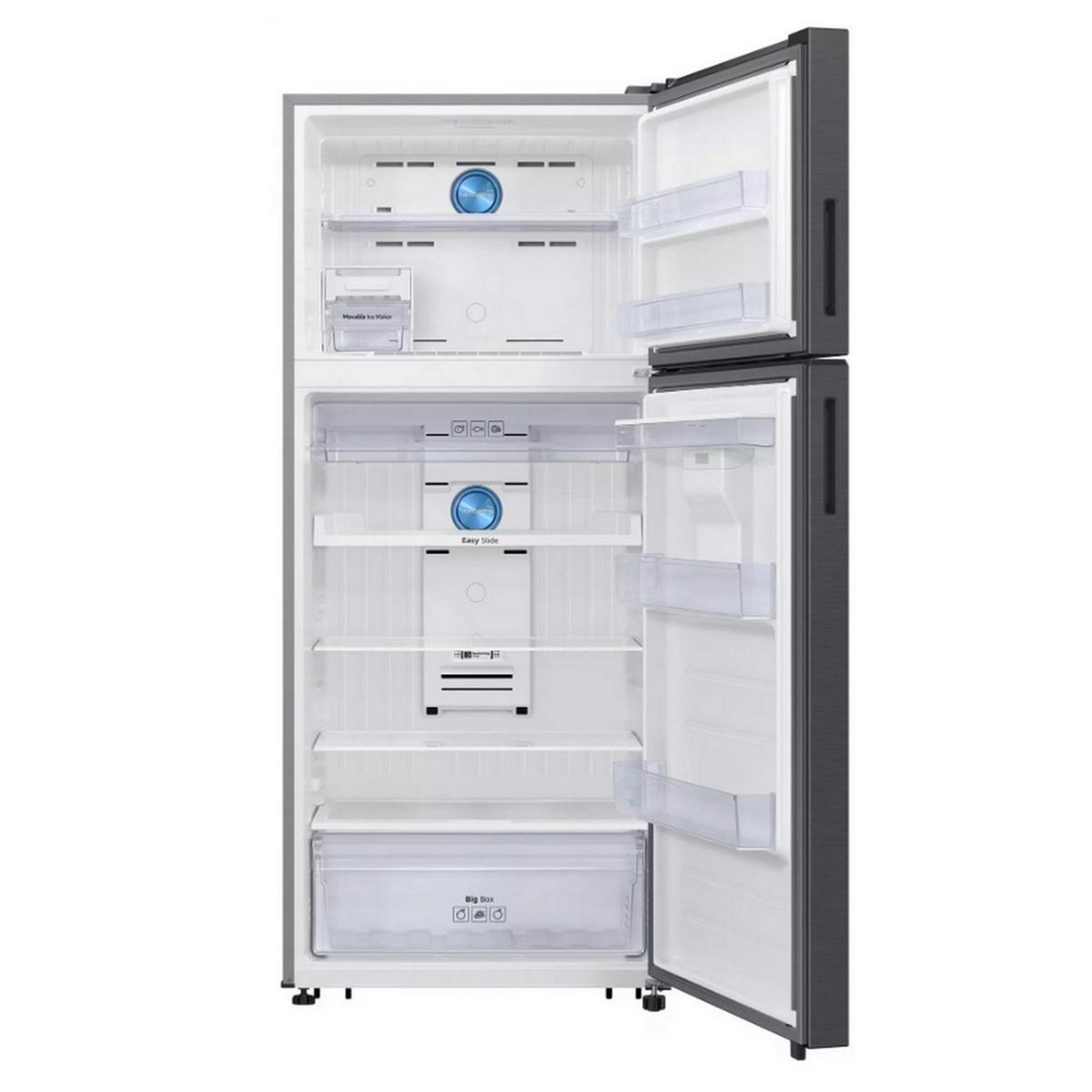 Voir la diapositive 5 : Samsung Réfrigérateur combiné 79cm 528l platinium - rt53dg7b14s9