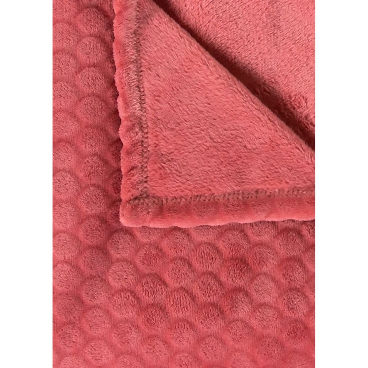 ACTUEL Plaid uni en polyester 240 gsm