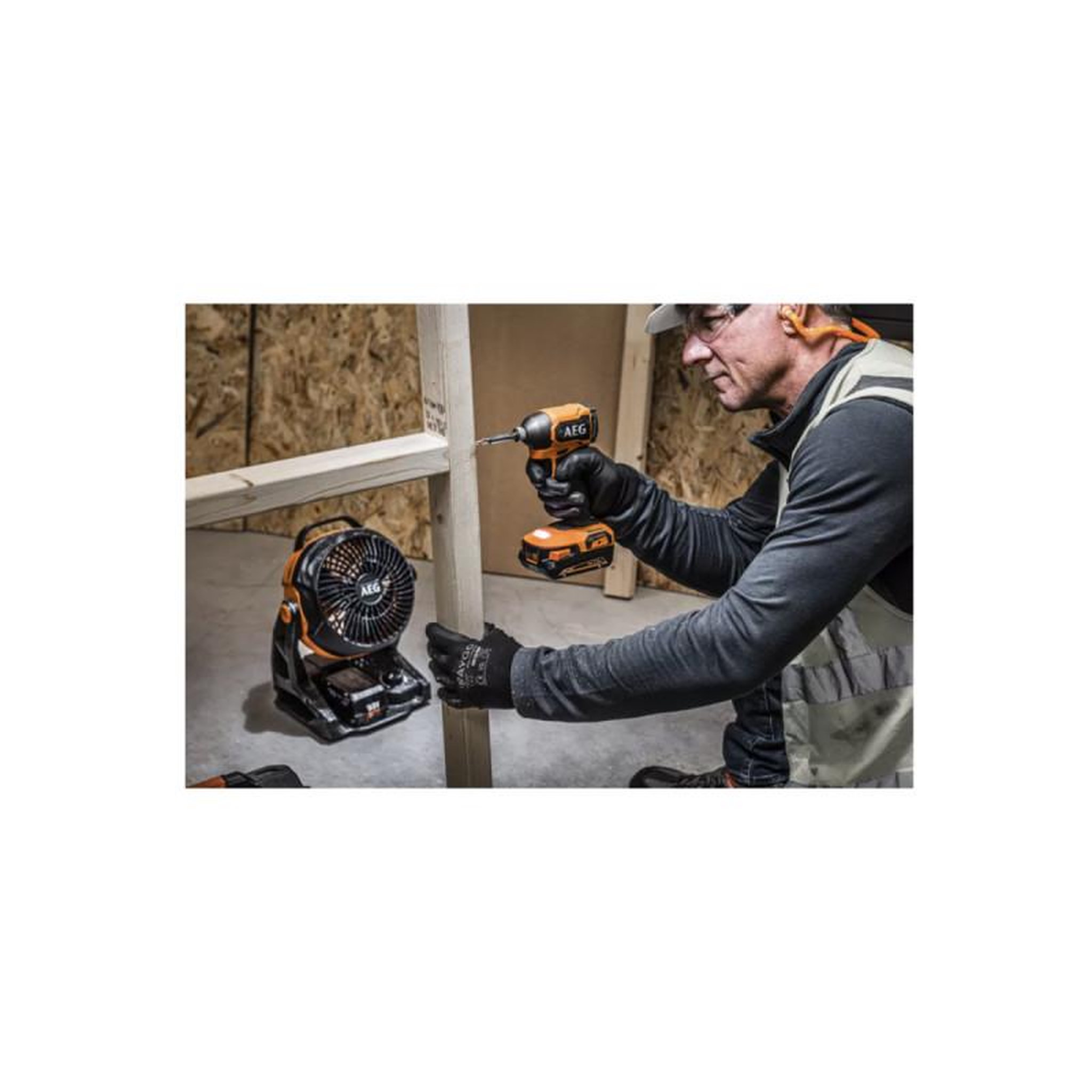 Voir la diapositive 2 : AEG Visseuse à chocs AEG - BSS18SBL2-0 - 18V Brushless - Subcompact - sans batterie ni chargeur