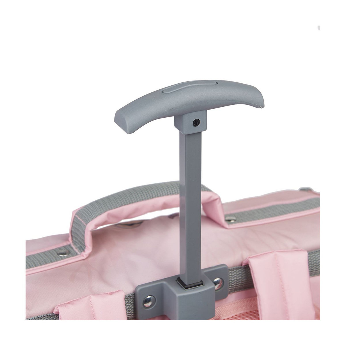 DISNEY Cartable à roulettes 38 cm CP/CE1/CE2 rose Princesses Disney