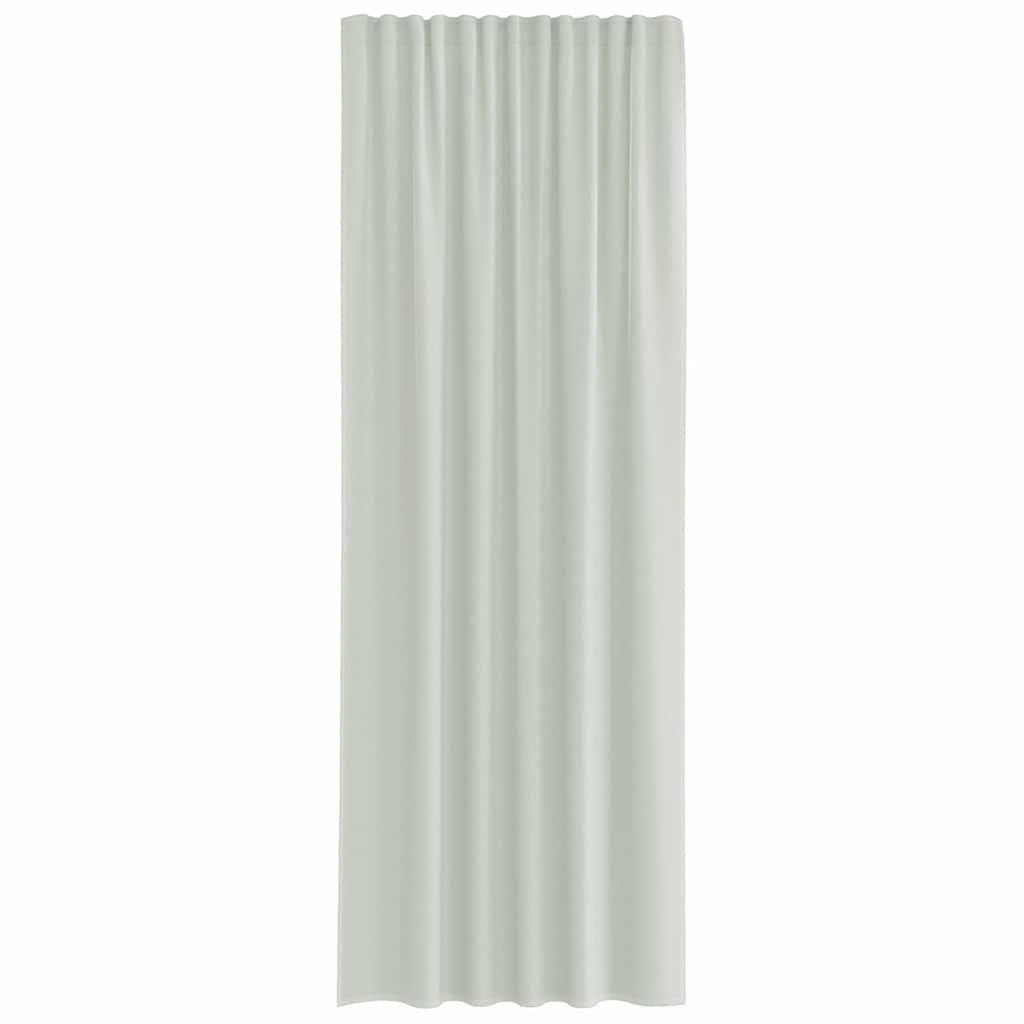 Voir la diapositive 4 : VIDAXL Rideaux en voile avec boucles 2 pcs gris clair 140x260 cm