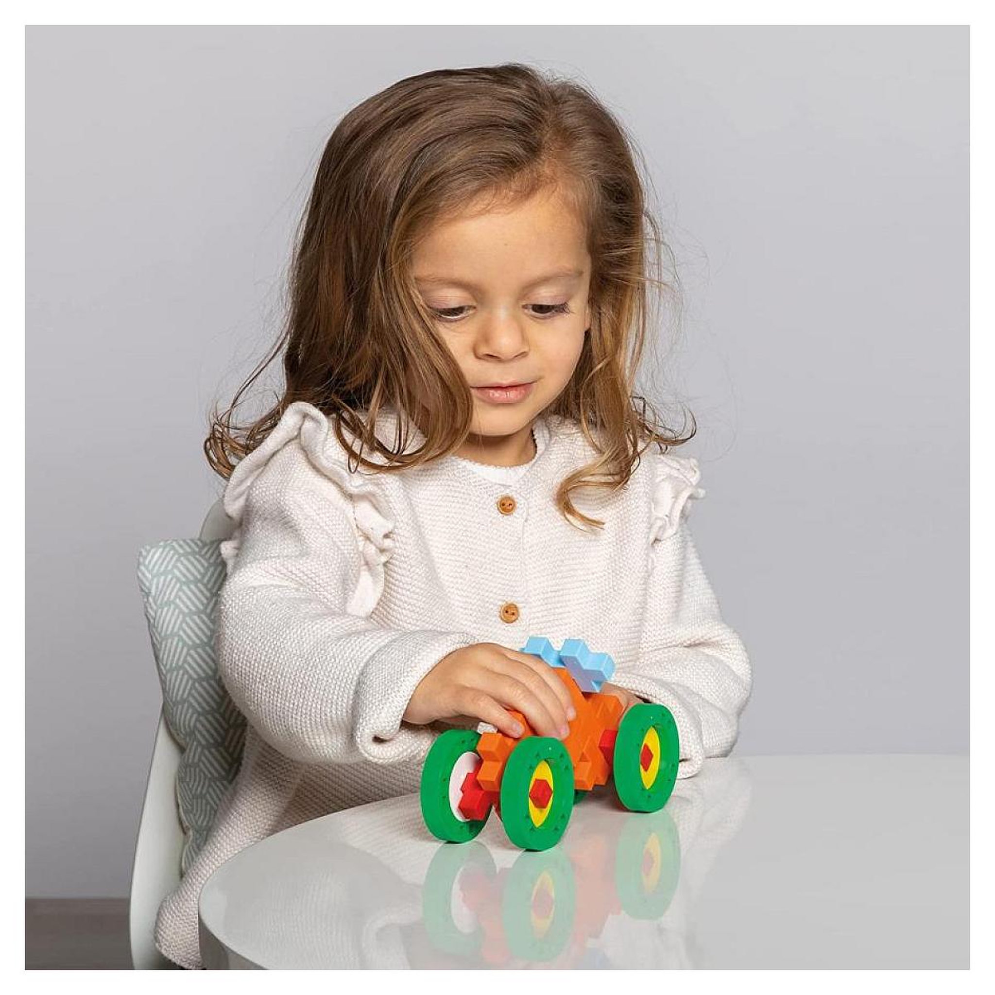 Voir la diapositive 6 : PlusPlus Plus Plus BIG ++ Make  and  Go! Mini véhicules - 29 pcs