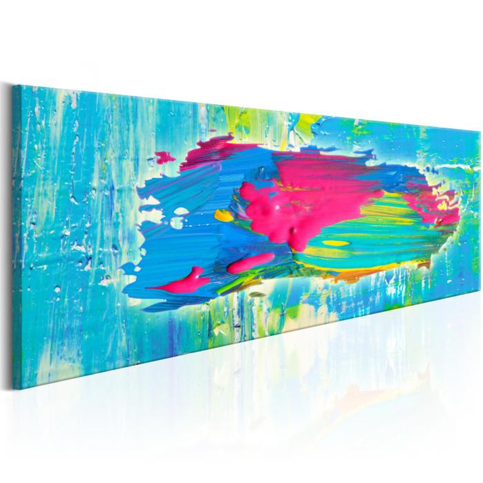 Paris Prix Tableau Imprimé  Blue Island. Coloris disponibles : Multicolore