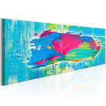 Paris Prix Tableau Imprimé  Blue Island. Coloris disponibles : Multicolore