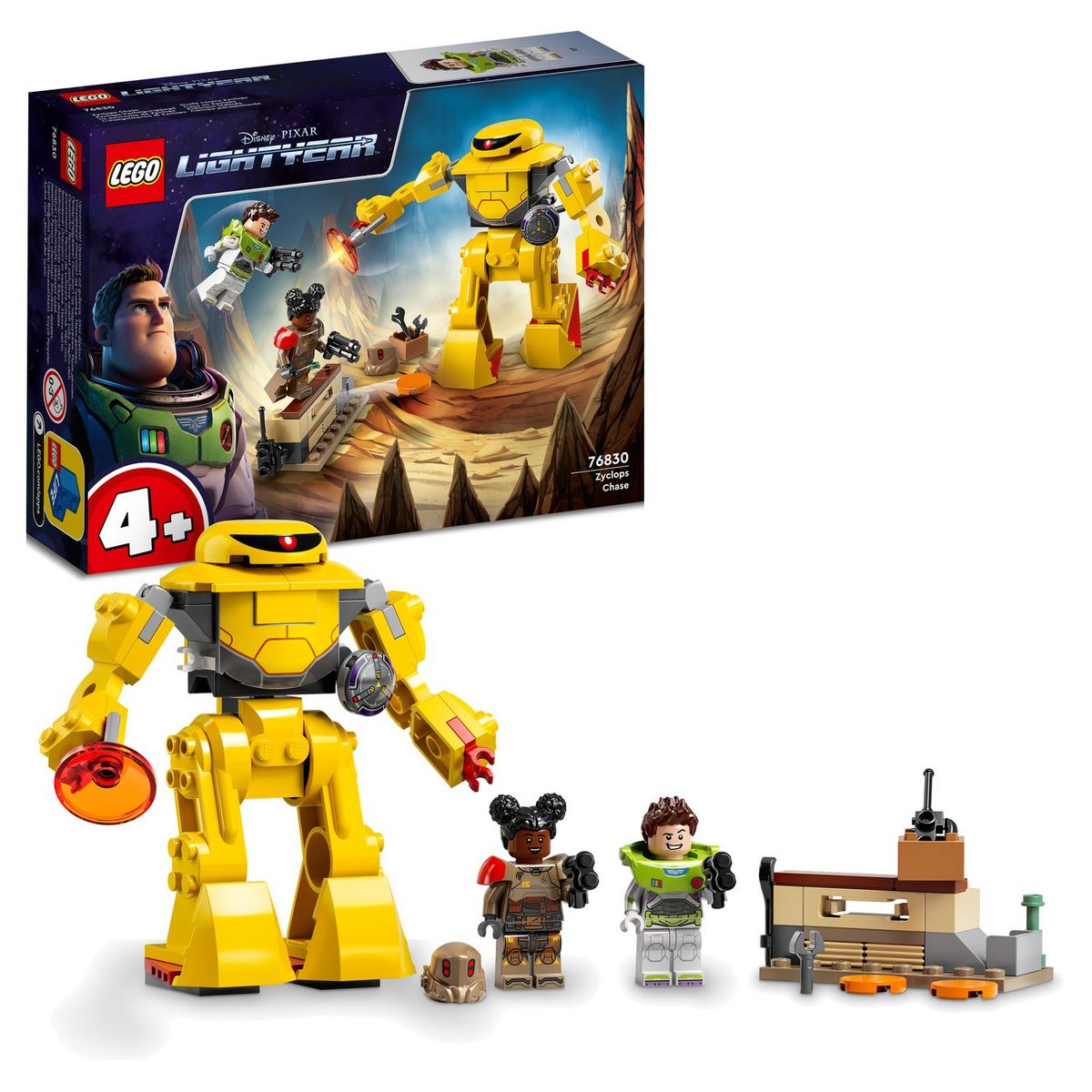 LEGO Disney 76830 Buzz l'éclair La poursuite de Zyclops