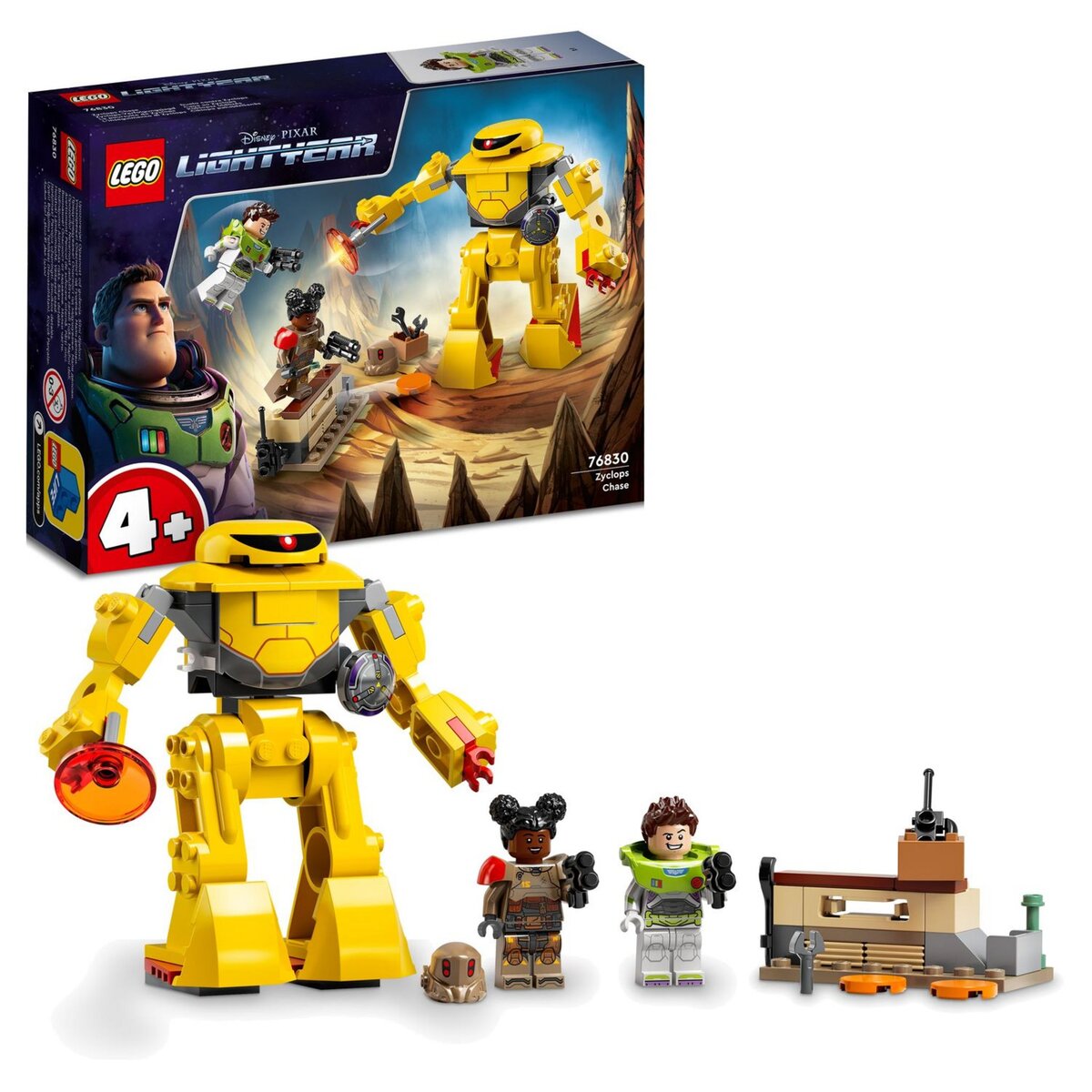 LEGO Disney 76830 Buzz l'éclair La poursuite de Zyclops