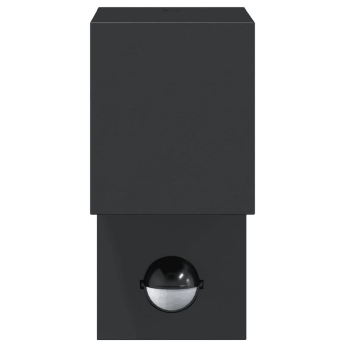 VIDAXL Applique murale d'exterieur avec capteurs noir