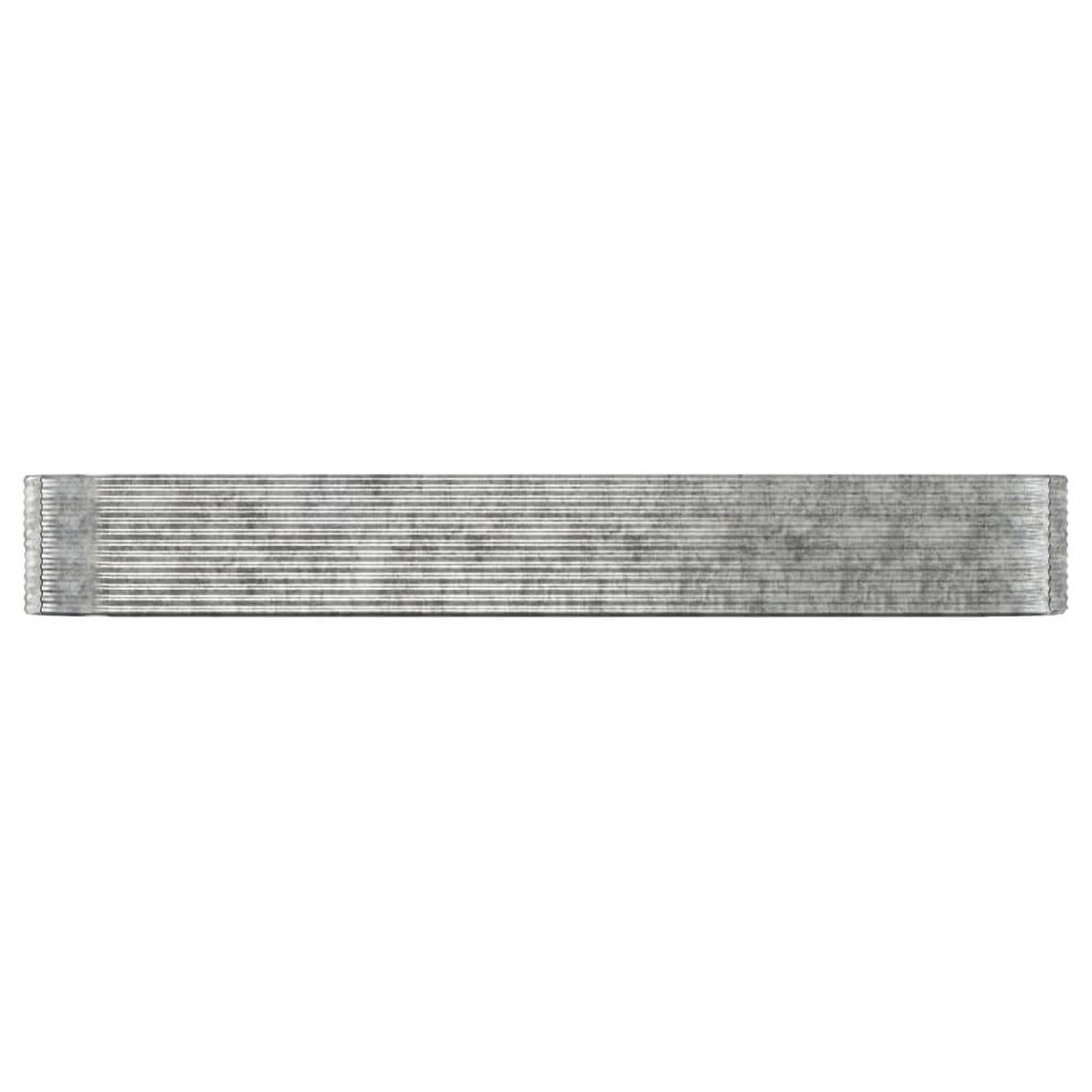 Voir la diapositive 3 : VIDAXL Lit sureleve de jardin Acier enduit de poudre Argente