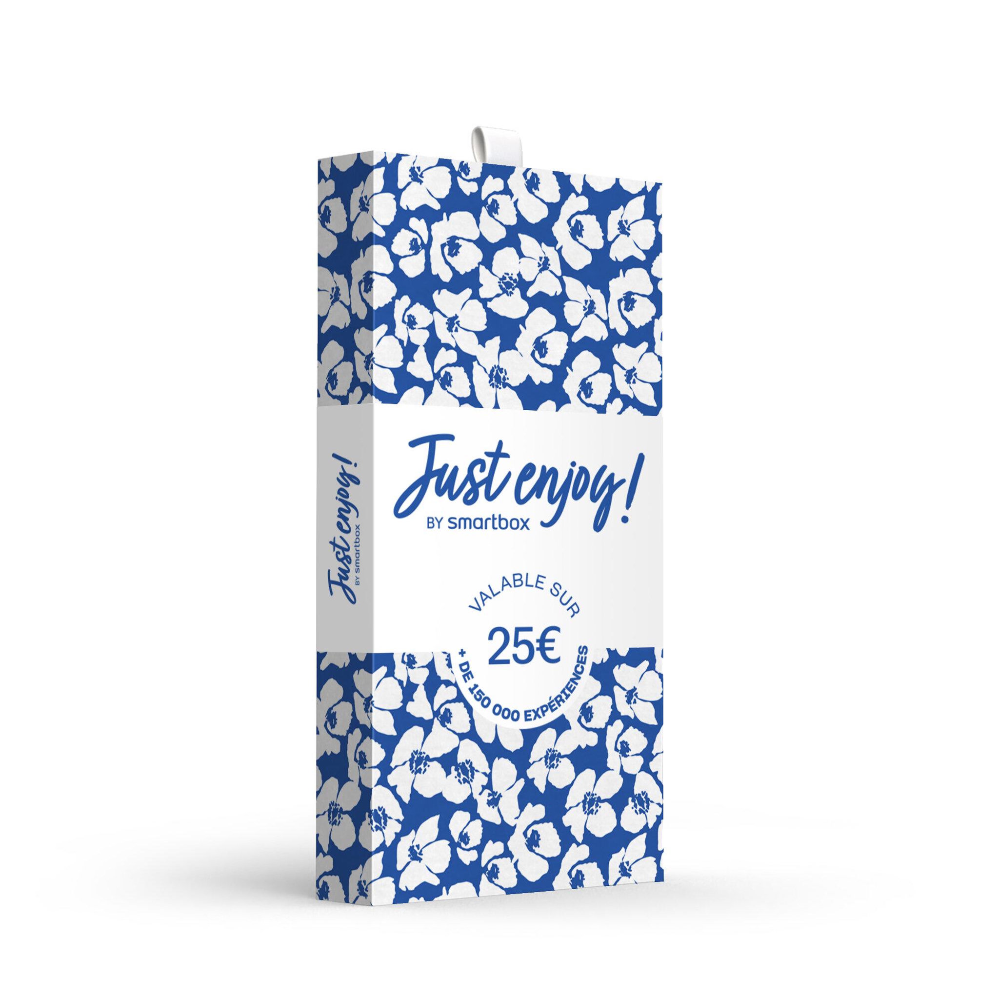 Smartbox Carte cadeau just enjoy ! Au féminin - 25 € - coffret cadeau multi-thèmes