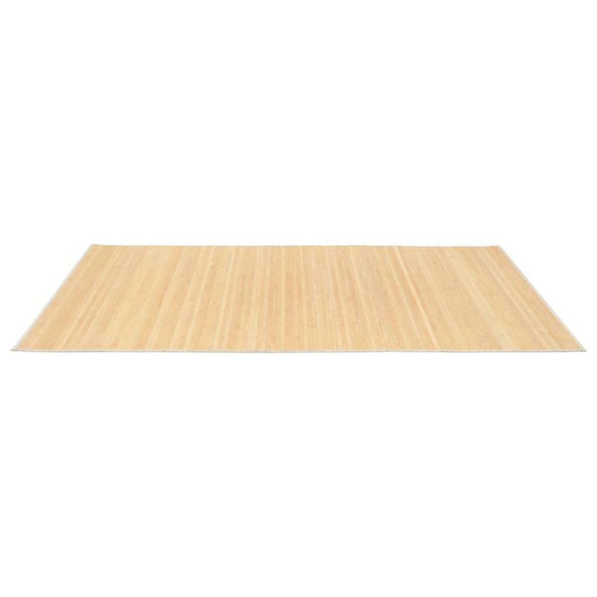 VIDAXL Tapis en bambou 100x160 cm Naturel