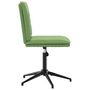Voir la diapositive 5 : VIDAXL Chaises a manger lot de 2 Vert clair Velours
