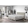 Voir la diapositive 1 : PRESTIGE Collection Ensemble complet Boxspring 180x200 cm matelas sommier tête de lit CONFORT HOTEL