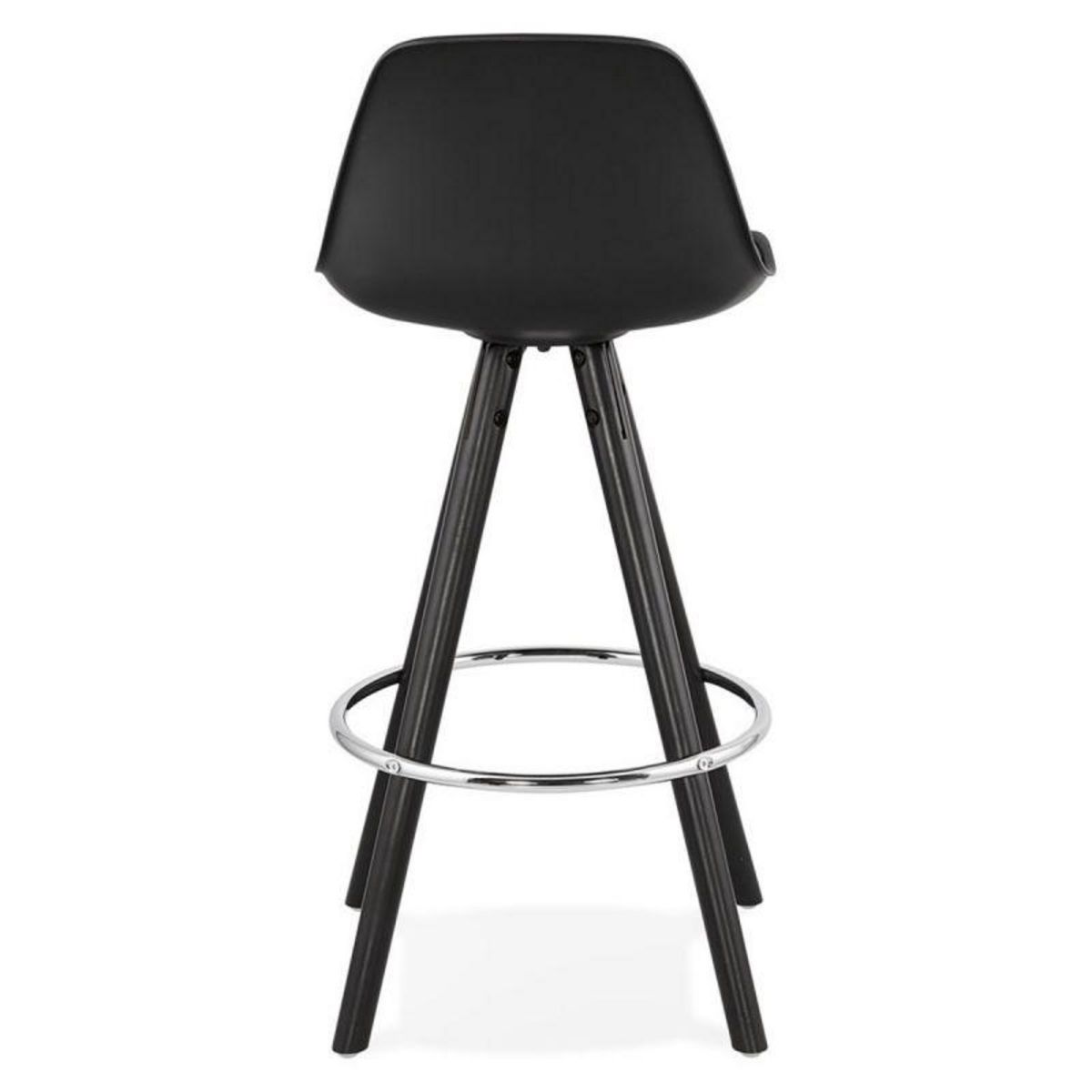 Paris Prix Tabouret de Bar Design  Edala  85cm Noir
