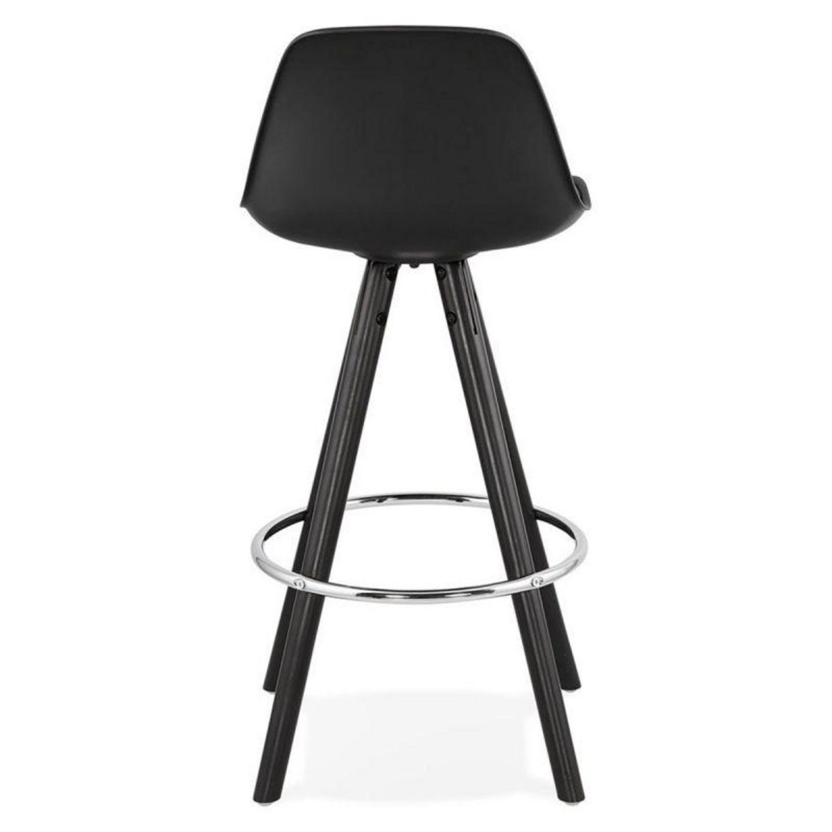 Paris Prix Tabouret de Bar Design  Edala  85cm Noir
