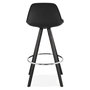 Voir la diapositive 5 : Paris Prix Tabouret de Bar Design  Edala  85cm Noir