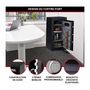Voir la diapositive 4 : Master lock Coffre-Fort Haute Sécurité [Combinaison Électronique] [XXL 169 Litres] - T0-331ML