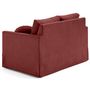 Voir la diapositive 5 : LISA DESIGN Serena - canapé droit déhoussable 2 places en velours