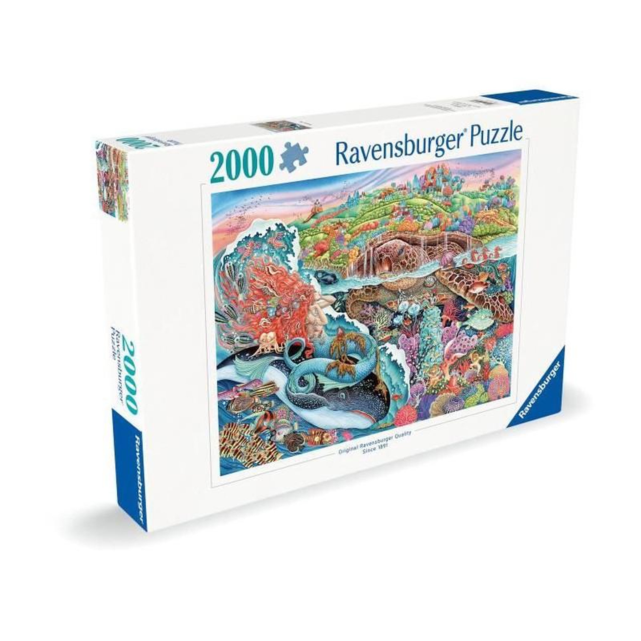 Voir la diapositive 3 : RAVENSBURGER Puzzle 2000 pièces - Le Mythe de Thalassa, Mer - Ravensburger - Pour adultes - Dès 14 ans