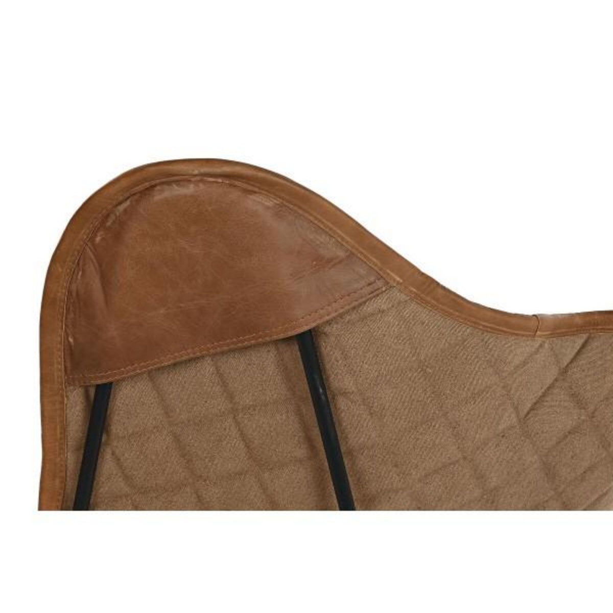 MARKET24 Chaise de Salle à Manger DKD Home Decor Marron 76 x 75 x 91 cm