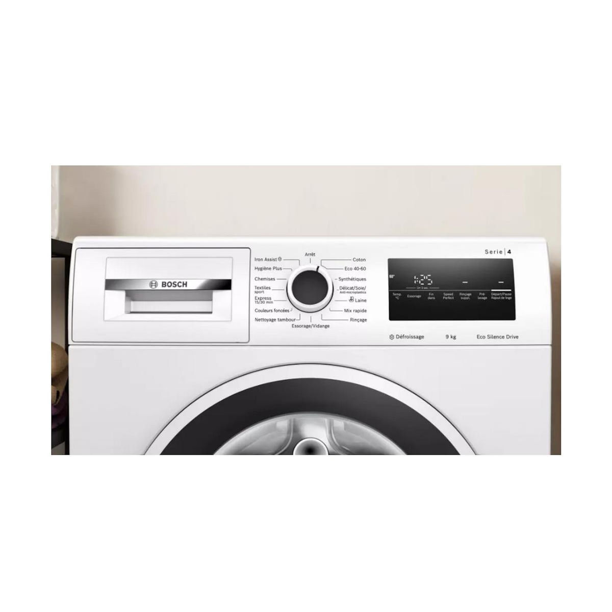 BOSCH Lave-linge frontal 9kg 1400 tours/min - WAN2823PFR