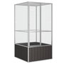 Voir la diapositive 1 : VIDAXL Cage a oiseaux Anthracite 111x107x211,5 cm Acier galvanise