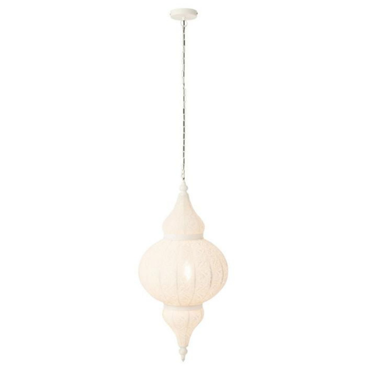 Paris Prix Lampe Suspension en Métal  Bore  86cm Blanc