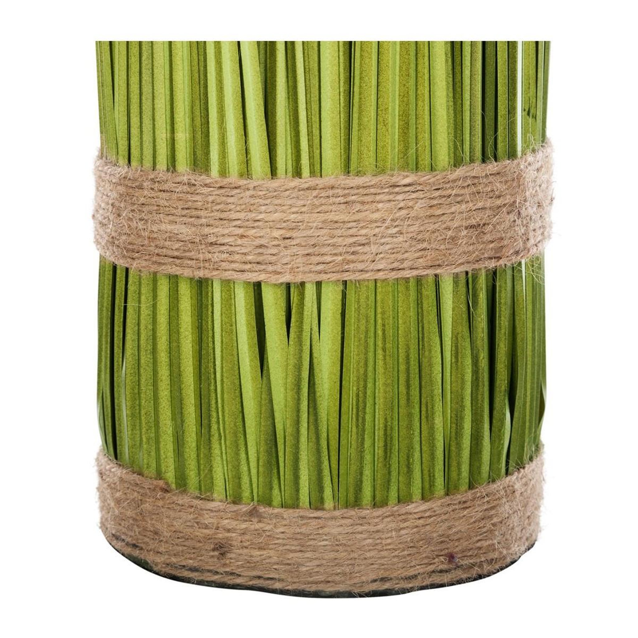 Voir la diapositive 3 : ATMOSPHERA Plante artificielle  fagot d'herbe  100cm vert