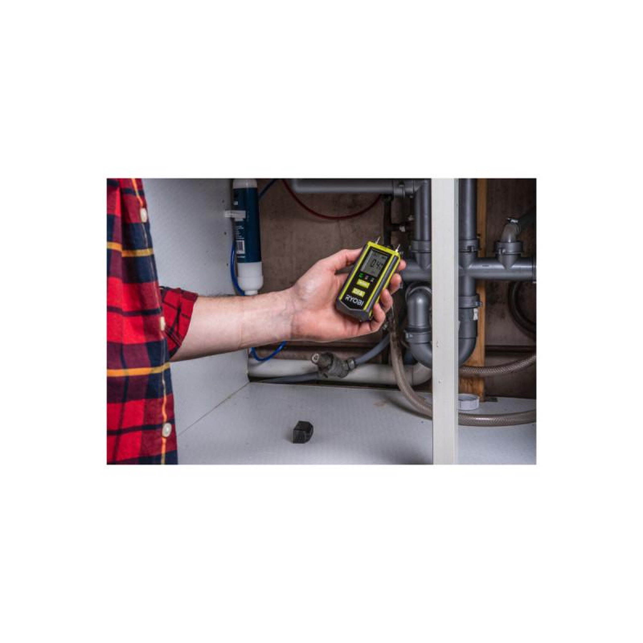 Voir la diapositive 2 : Ryobi Testeur d'humidité RYOBI - RBPINMM1