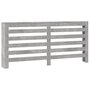 Voir la diapositive 2 : VIDAXL Cache-radiateur gris beton 175x20x82 cm bois d'ingenierie